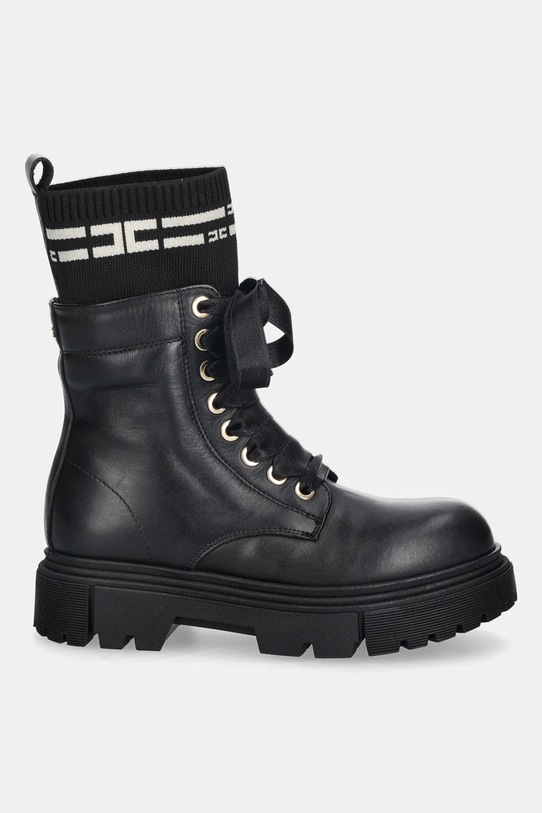 Elisabetta Franchi botki dziecięce F4A5.E0422.30.34 czarny AW25