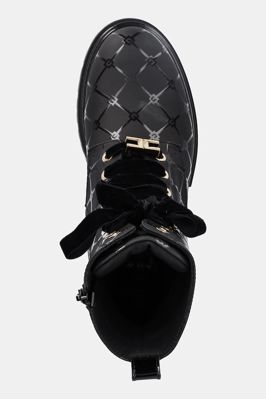 Дитячі черевики Elisabetta Franchi чорний F4A5.E0434