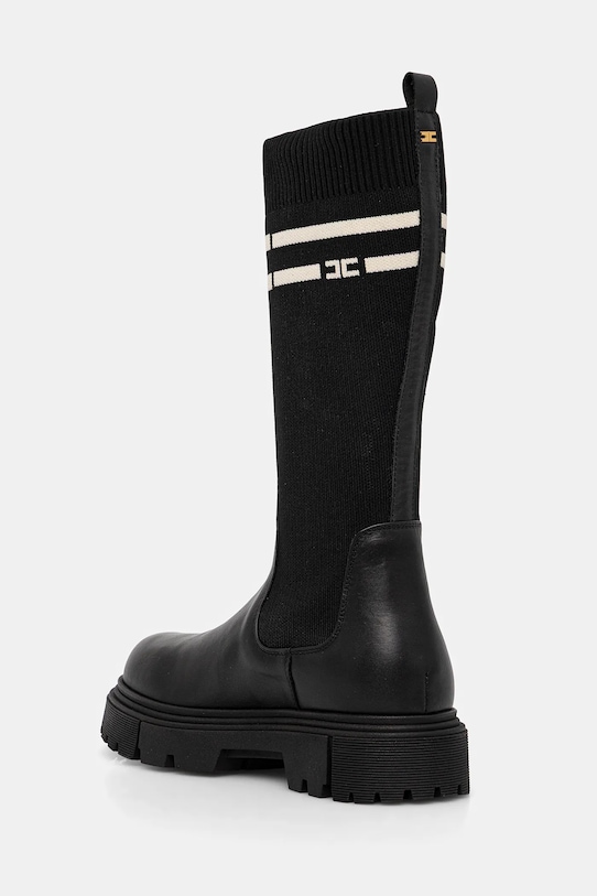 Djevojčice Dječje čizme Elisabetta Franchi F4A6.E0427 crna