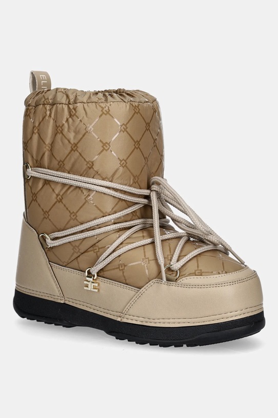 Elisabetta Franchi śniegowce dziecięce syntetyczny beżowy F4A6.E0457.35.38