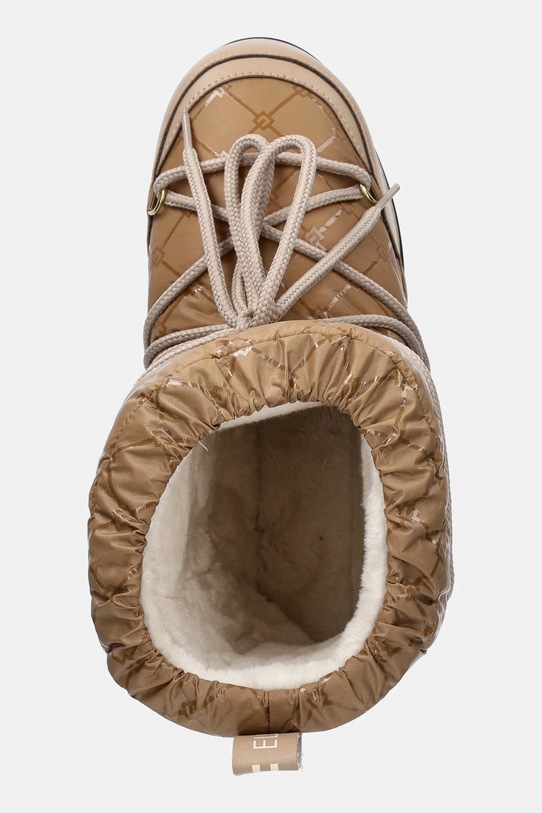 Elisabetta Franchi śniegowce dziecięce beżowy F4A6.E0457.35.38