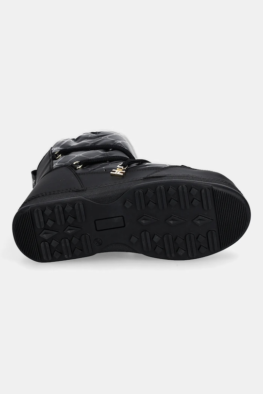 Elisabetta Franchi stivali da neve bambini F4A6.E0457.35.38 nero