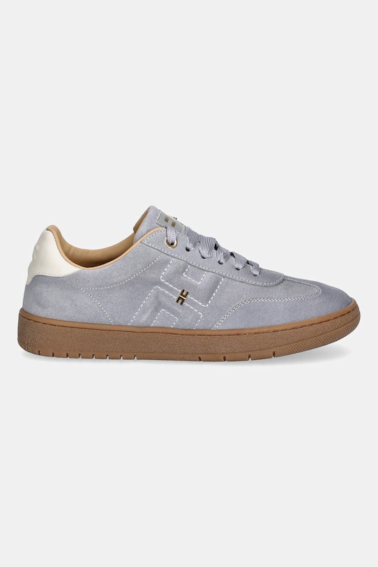 Elisabetta Franchi sneakers de piele întoarsă pentru copii F4A9.E0340 albastru AW25
