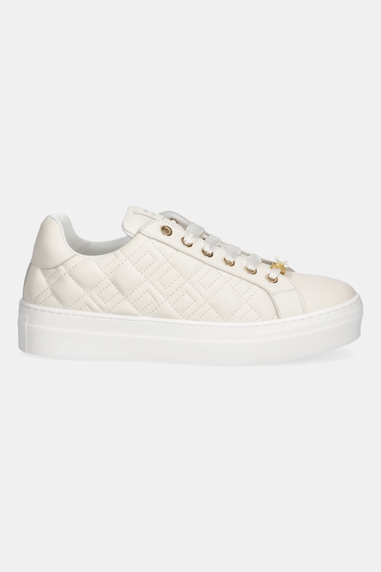 Elisabetta Franchi sneakersy skórzane F4A9.E0357 beżowy AW25