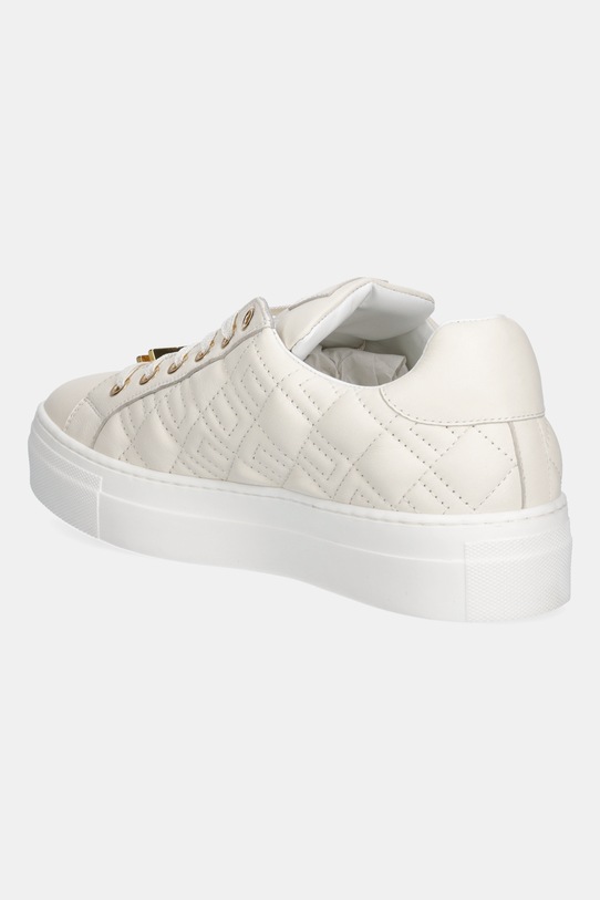Dziewczynka Elisabetta Franchi sneakersy skórzane F4A9.E0357 beżowy