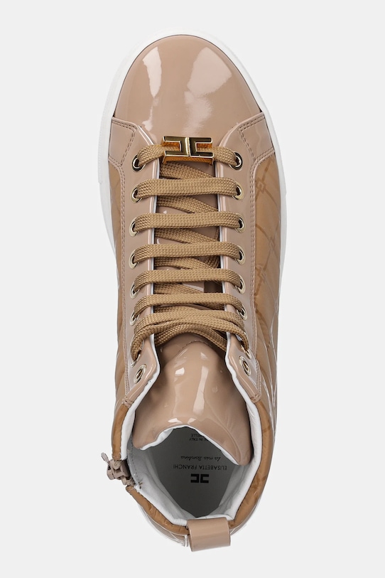 Dětské tenisky Elisabetta Franchi hnědá F4A9.E0359