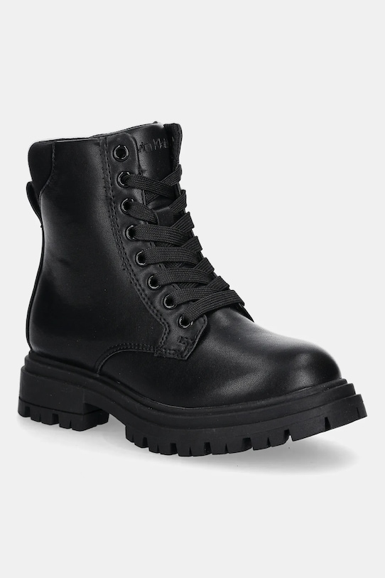 Calvin Klein Jeans botki dziecięce syntetyczny czarny V3A5.83120.30.34