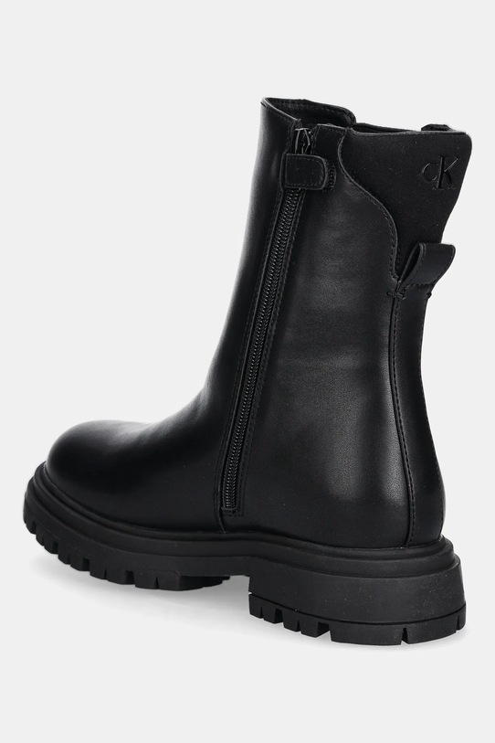 Dziewczynka Calvin Klein Jeans botki V3A5.83121.35.39 czarny