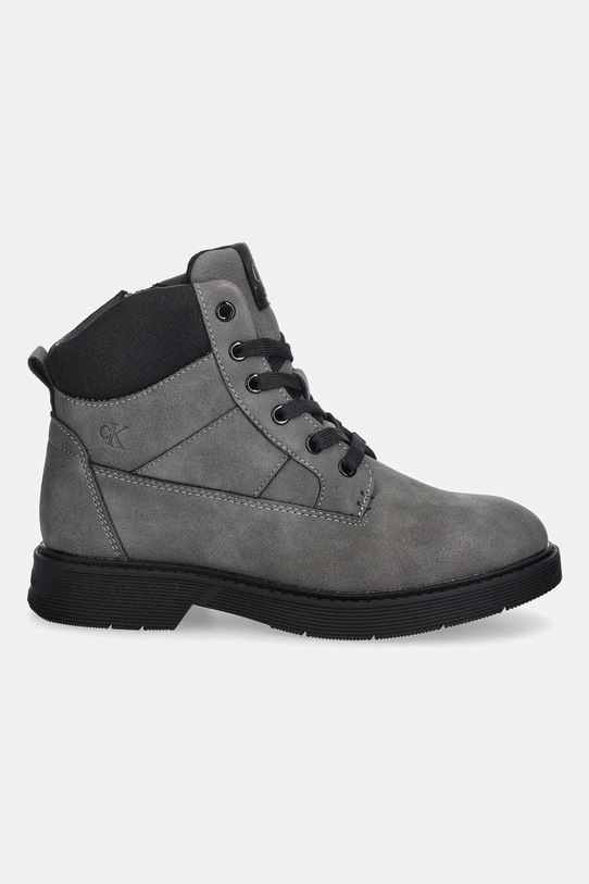Calvin Klein Jeans botki dziecięce V3X5.83188.30.34 szary AW25