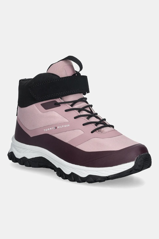 Tommy Hilfiger buty zimowe dziecięce syntetyczny różowy T1A5.34049.30.34