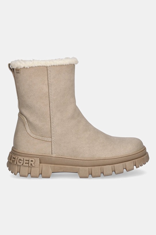 Tommy Hilfiger buty zimowe dziecięce T3A5.34044 beżowy AW25