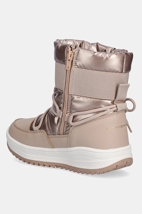 Dziewczynka Tommy Hilfiger buty zimowe dziecięce T3A5.34052.35.40 beżowy
