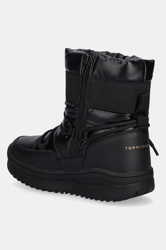 Dziewczynka Tommy Hilfiger buty zimowe dziecięce T3A5.34052.35.39 czarny