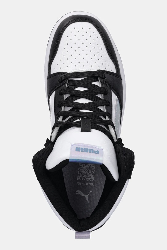 Puma sneakersy dziecięce Puma Rebound V6 Mid Space Belle Jr czarny 402768