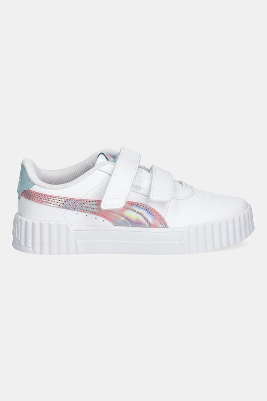 Puma sneakersy dziecięce Carina 3.0 Space belle V PS 402806 biały AW25