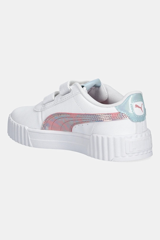 Dziewczynka Puma sneakersy dziecięce Carina 3.0 Space belle V PS 402806 biały