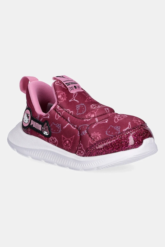 Puma sneakersy dziecięce Puma Fun Racer 2 SLIPTECH HK&FR 2 Postacie z bajek fioletowy 403399