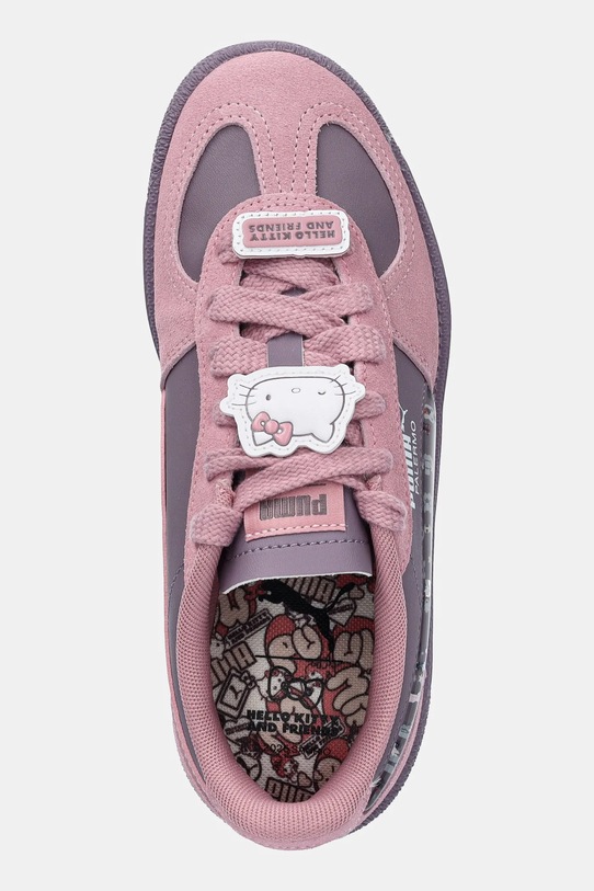 Puma sneakersy dziecięce Palermo HK&FR 2 różowy 403388