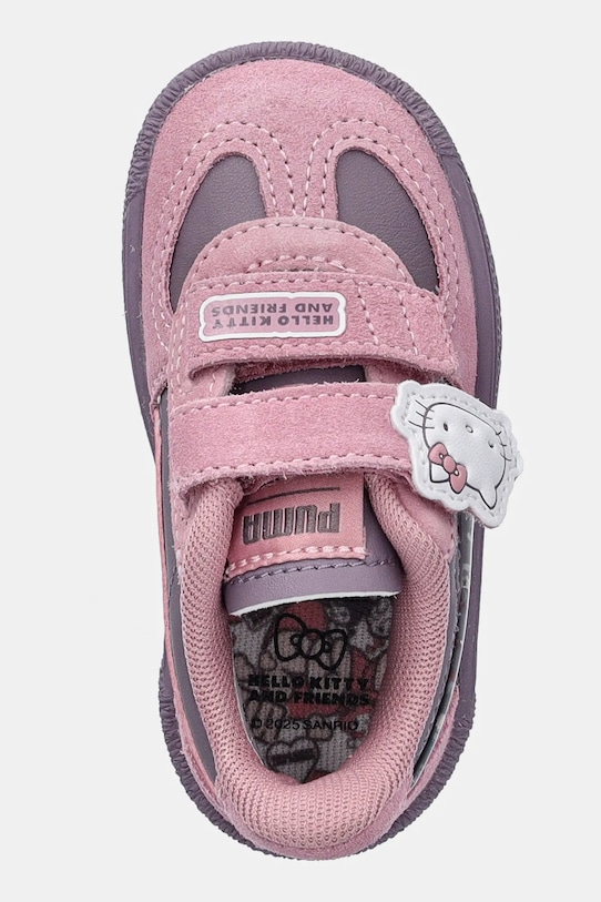 Puma sneakersy dziecięce Palermo HK&FR 2 V różowy 403391