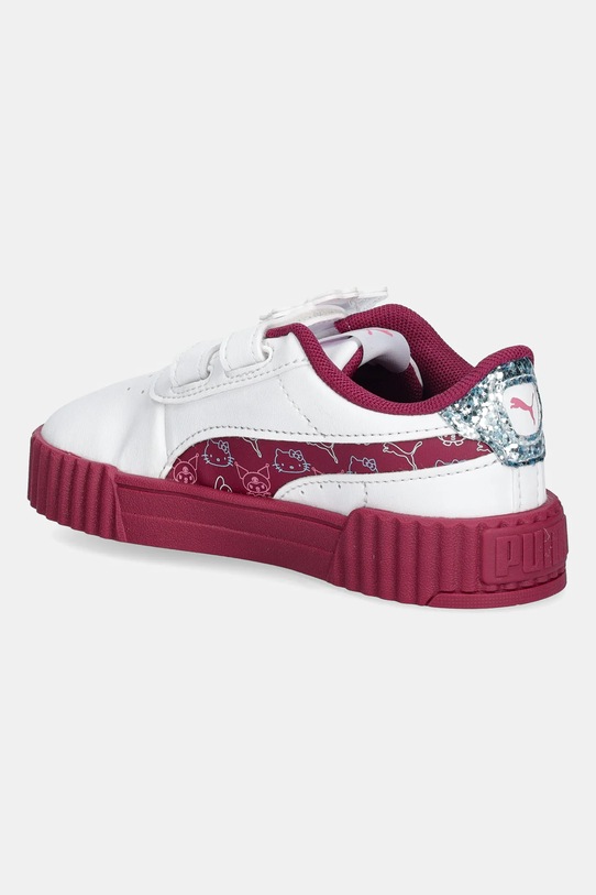 Dziewczynka Puma sneakersy dziecięce Carina 3.0 HK&FR 2 V 403397 biały