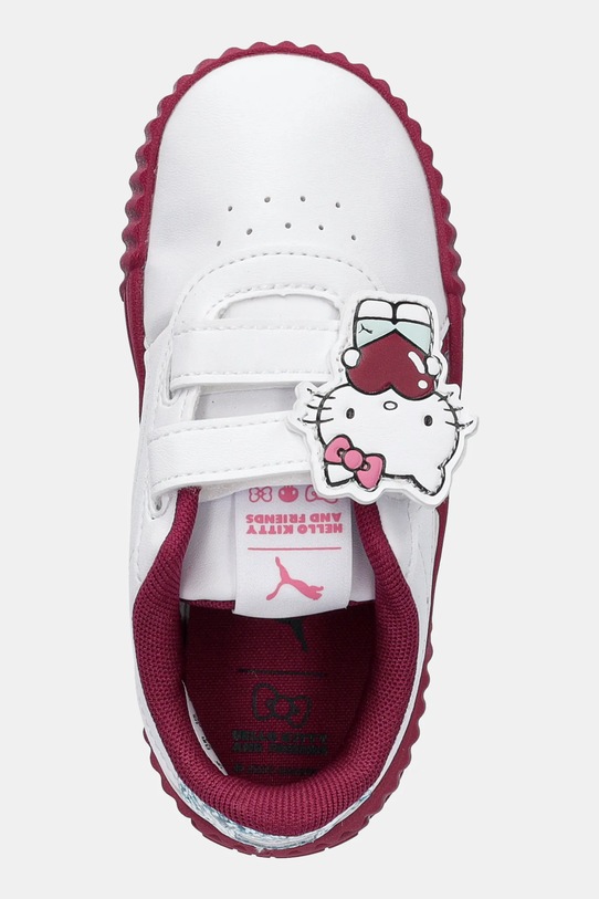 Puma sneakersy dziecięce Carina 3.0 HK&FR 2 V biały 403397