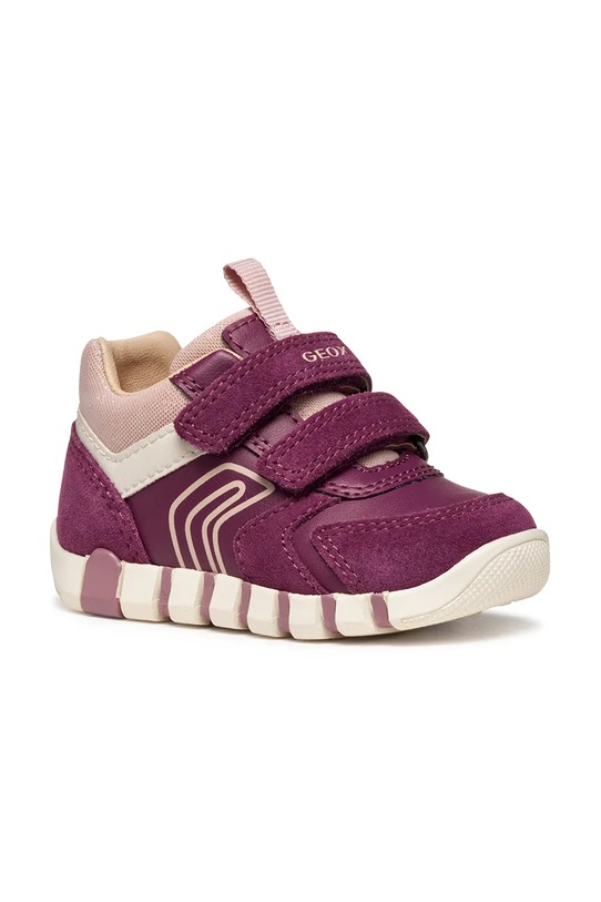 Geox sneakersy dziecięce IUPIDOO tekstylny fioletowy B3558C.05422.18.26