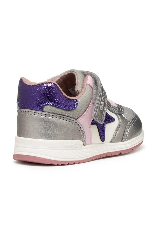 Dziewczynka Geox sneakersy dziecięce RISHON B560LA.0AJAS.18.26 srebrny