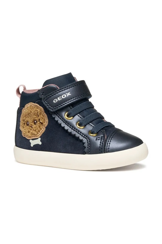 Geox sneakersy dziecięce GISLI skóra zamszowa granatowy B561MB.022NF.20.23