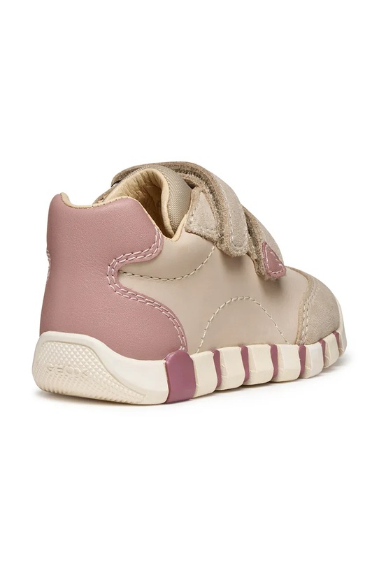 Dziewczynka Geox sneakersy skórzane dziecięce IUPIDOO B5658C.0CL22.18.26 różowy