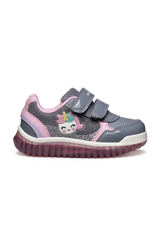 Geox sneakersy dziecięce LIGHTYLOO B5661A.002AS.20.27 szary AW25