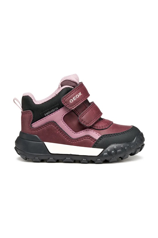 Zimní boty Geox TREKKYUP B566MB.0MEFU.20.23 burgundské AW25