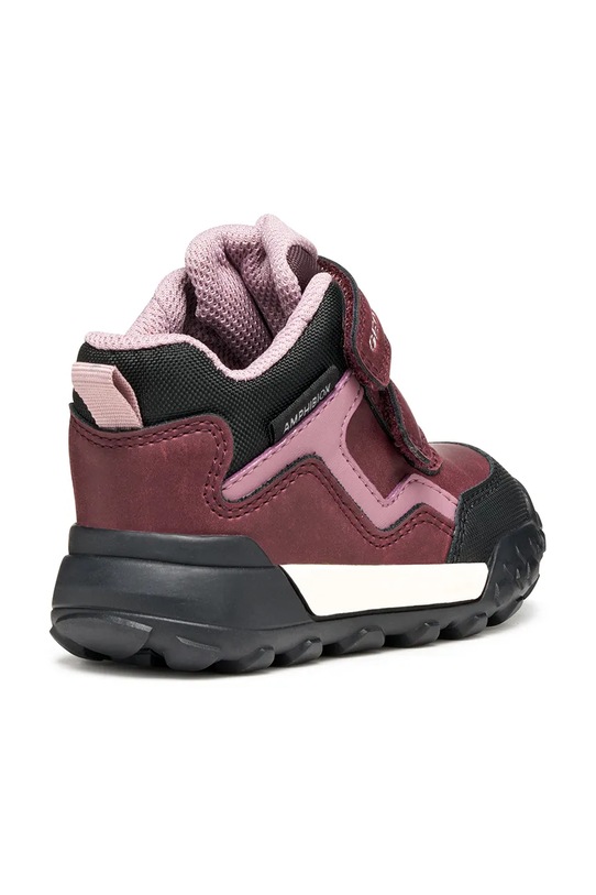 DÍVKA Zimní boty Geox TREKKYUP B566MB.0MEFU.20.23 burgundské