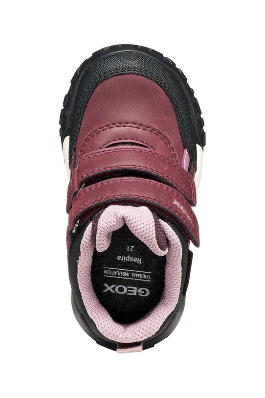 Geox încălțăminte de iarnă TREKKYUP B566MB.0MEFU.24.27 burgundia