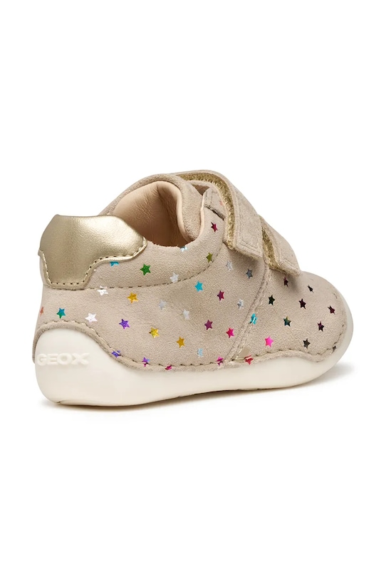 Dziewczynka Geox półbuty zamszowe dziecięce TUTIM B9440B.007NF.18.23 beżowy