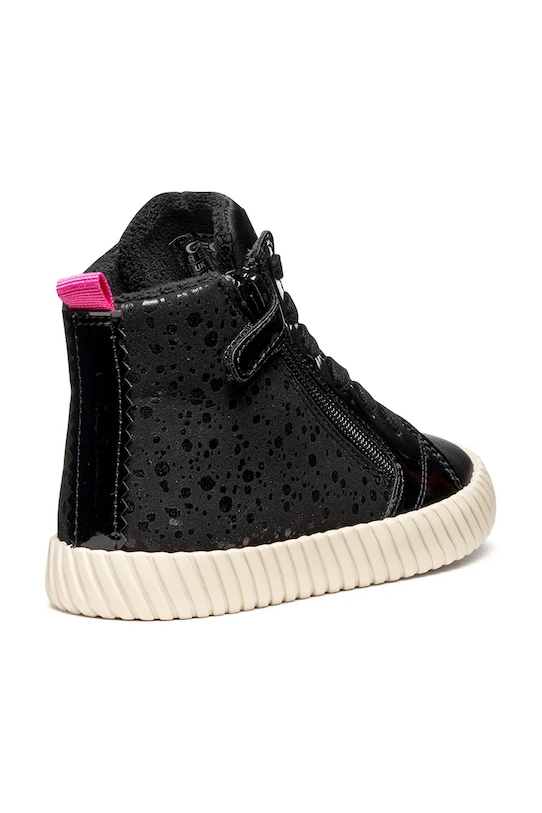 Dziewczynka Geox sneakersy dziecięce MIRROLESS J46MNA.0AU02.24.27 czarny