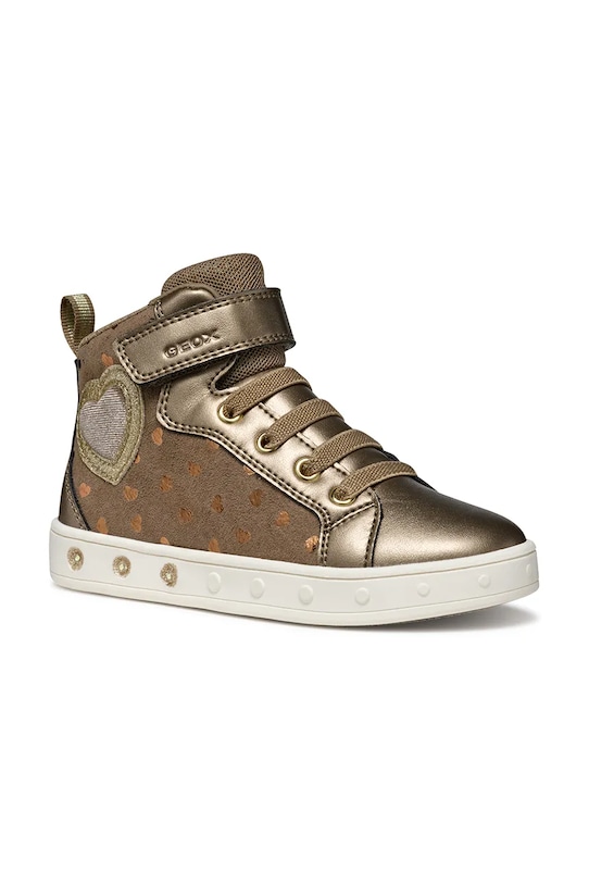 Geox sneakers pentru copii SKYLIN textil maro J568WE.0AUAJ.24.27