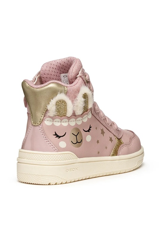 Dziewczynka Geox sneakersy dziecięce WASHIBA J56HXE.0BCKN.32.35 różowy