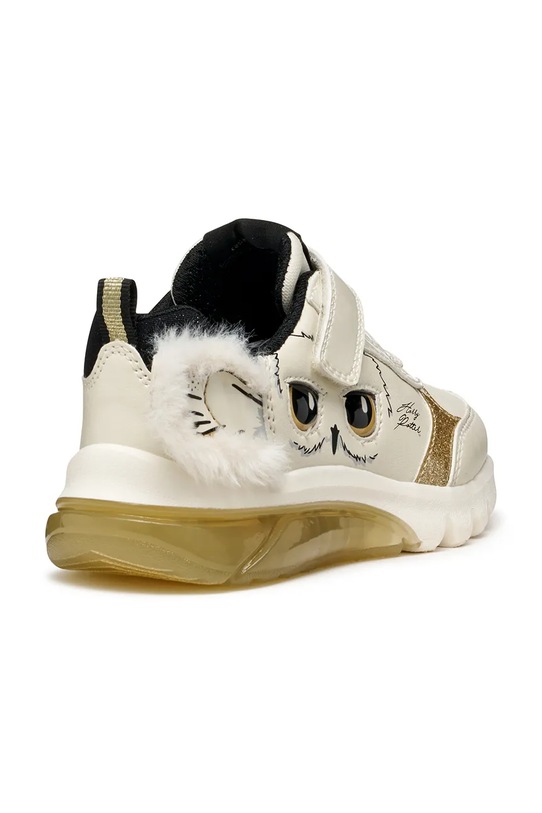 Geox sneakersy dziecięce CIBERDRON beżowy J56LPA.0BCKN.28.31