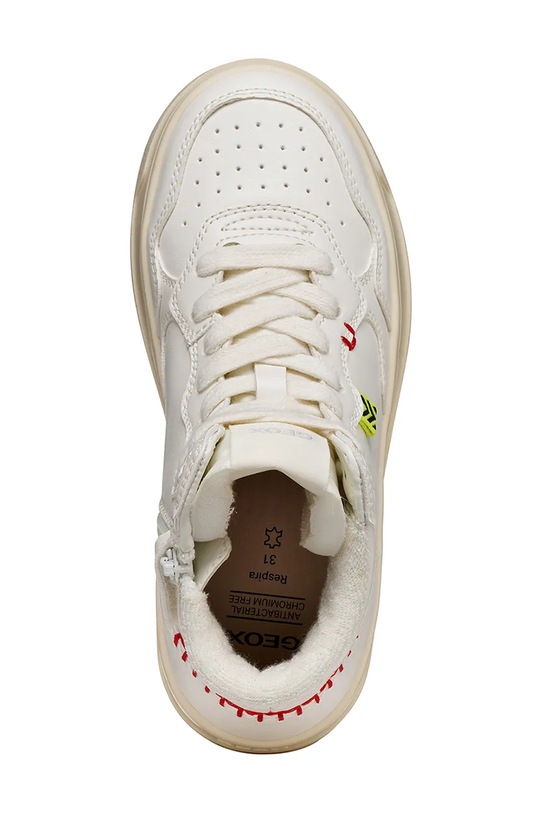 Geox sneakers pentru copii LESTRELLA J56NLA.000BC.31.35 alb