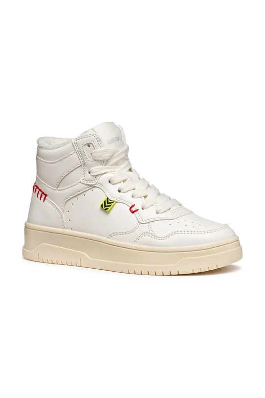 Geox sneakers pentru copii LESTRELLA textil alb J56NLA.000BC.36.39