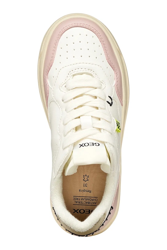 Geox sneakersy dziecięce LESTRELLA J56NLC.000BC.36.39 biały