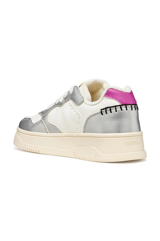 Geox sneakersy skórzane dziecięce LESTRELLA biały J56NLC.054AJ.36.39