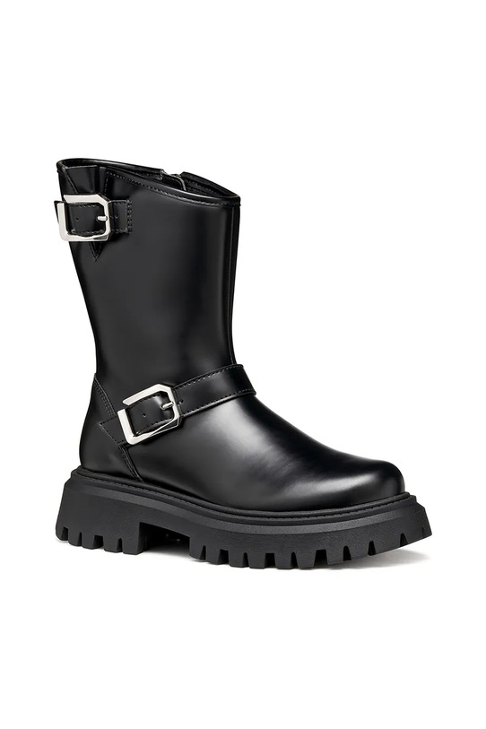 Detské topánky Geox MAQUINNENS nezateplené čierna J56M6A.000CN.31.35