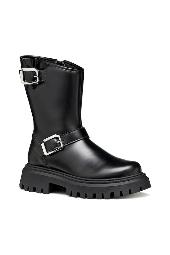 Geox bocanci copii MAQUINNENS neizolat negru J56M6A.000CN.36.40