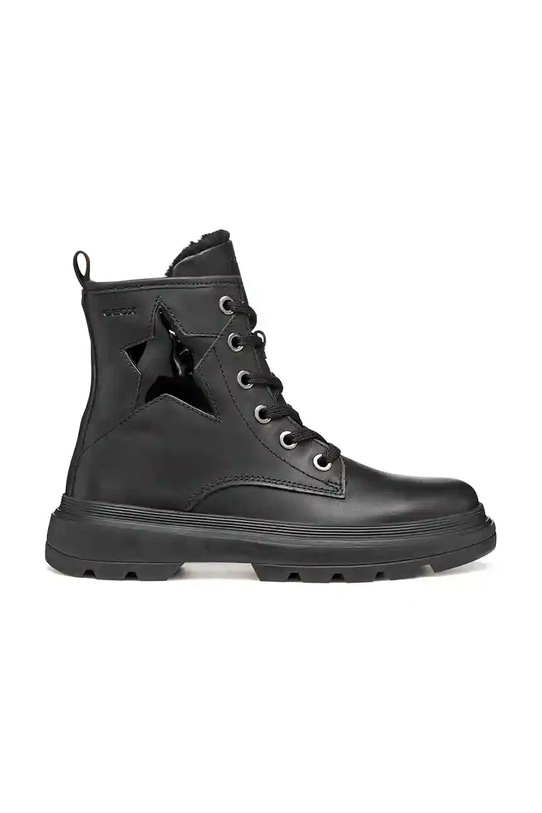Детски кожени зимни обувки Geox KIDDARTAH J56MGG.08566.28.35 черен AW25