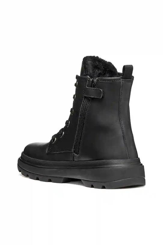 Детски кожени зимни обувки Geox KIDDARTAH черен J56MGG.08566.28.35