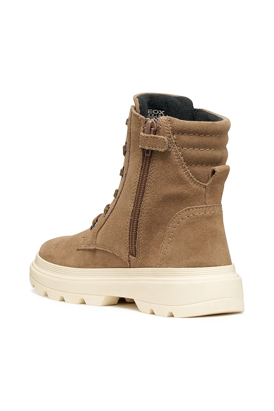 Detské semišové topánky Geox KIDDARTAH hnedá J56NDA.00022.28.35