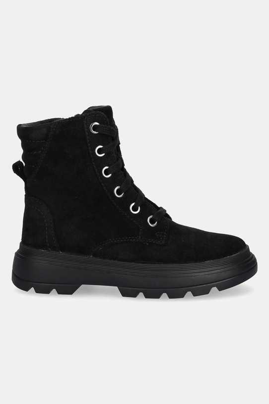 Dětské semišové boty Geox KIDDARTAH J56NDA.00022.28.35 černá AW25