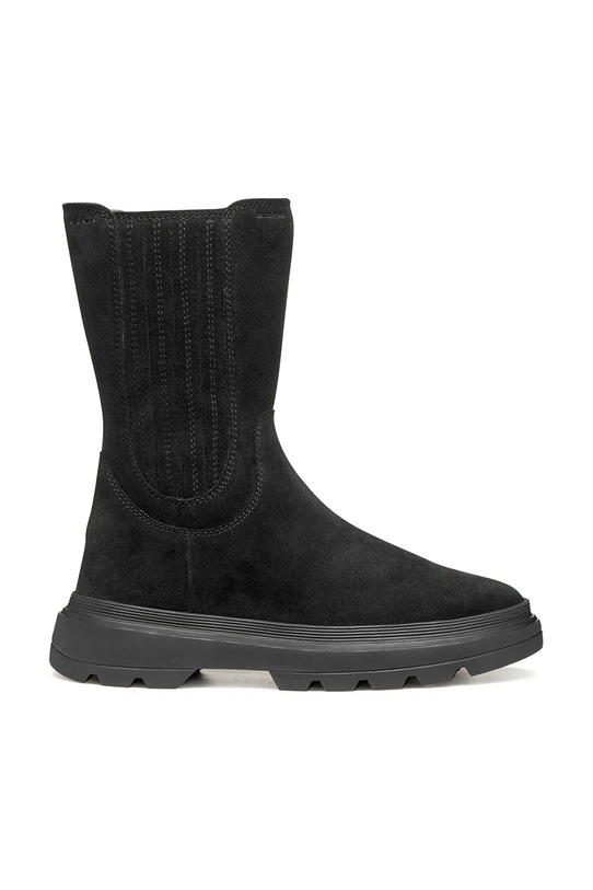 Παιδικές μπότες σουέτ Geox KIDDARTAH J56NDB.00022.28.35 μαύρο AW25