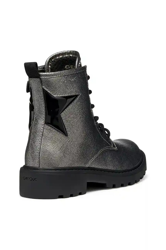 Dziewczynka Geox botki dziecięce CASEY J9420G.0AJ02.28.35 srebrny